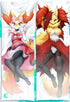 Braixen / Delphox Body pillow case POKEMON Mitgard-Knight